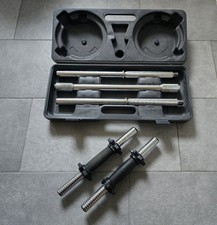 Langhantel + 2er Set Kurzhanteln ( Für 30/31 mm Hantelscheiben )