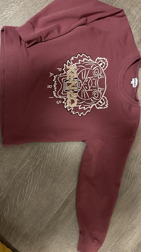 Kenzo sweatshirt burgunder - kenzo,