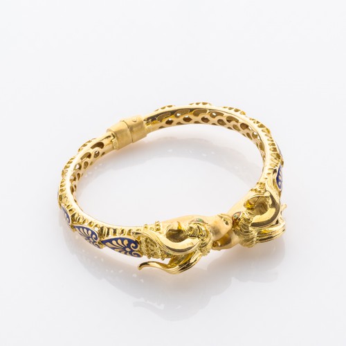 Armband aus 750er - gelbgold, mit
