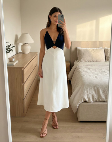 Reiss midikleid ella - reiss,