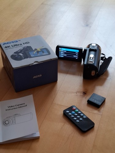 Videokamera camcorder - 4k,