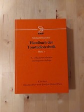 Handbuch der Tonstudiotechnik