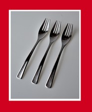 3 Menugabeln WMF Besteck Cromargan BRASILIA von Warneke