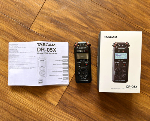 Tascam 05x linear pcm - linear,