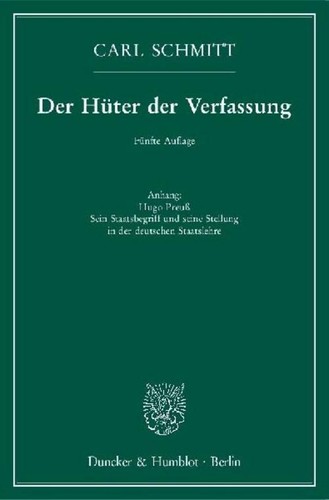 Der hüter verfassung - der,