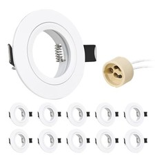 10er Einbaustrahler GU10 Set