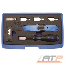 BGS SCHABER + MESSER SATZ 27-TLG SCHEIBENKLEBER PLAKETTEN UNIVERSALMESSER