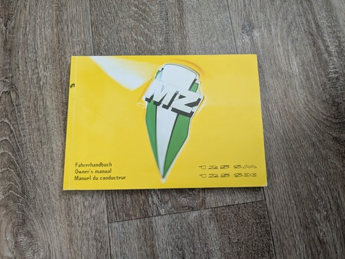 125 sx fahrerhandbuch - mz,