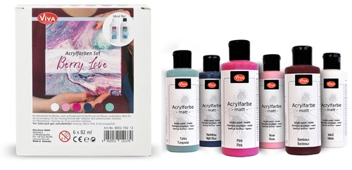 Viva decor acrylfarben set - viva,