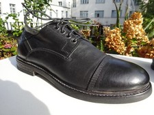 MOMA Herren Goodyear Welted Schuhe Business Leder Schwarz Italy Gr.40 TOP