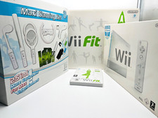 Bundle Nintendo Wii Konsole Balance Board Maxi Gaming Set Brooklyn OVP
