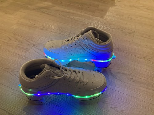 Schuhe mit rollen led - mit,