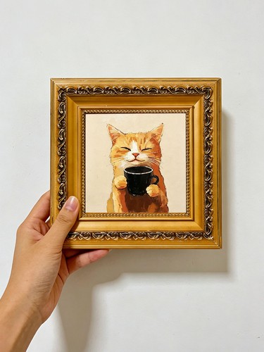 Orange katze mit schwarzem - orange,