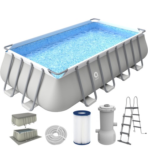 Pool komplettset 549x305x122cm - pool,