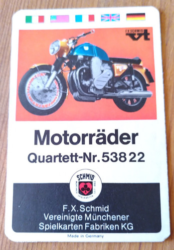 Quartett motorräder fx - v., nr