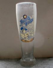 Bier Weizen Weizenbierglas Weißbierglas Maisel Sonderglas Dame mit Hut