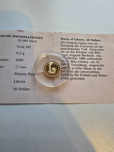 Liberia dollars 2000 - -, 10