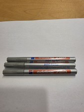 3 Stück Edding Paint Marker Lackmarker 780 Silber 0,8mm neu und verschweißt