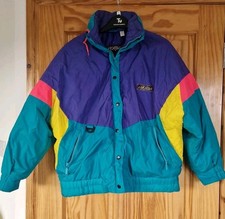 Vintage Nevica Skijacke Damen 80er 90er Puffer FS11 Recco