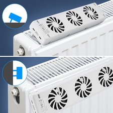 Heizkörper Ventilator Magnetischer Smart Heizgebläse für Heizungen Mit Thermosta