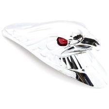 Verchromtes Schutzblech Figur