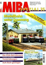 Zeitschrift MIBA SPEZIAL  35 - Modellbahn unter Spannung