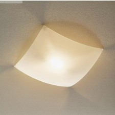 Vibia Designer Deckenleuchte Deckenlampe Quadra Ice Glas 30x30 cm 
