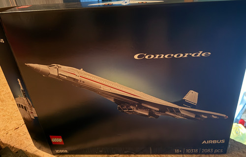 Lego icons concorde - lego, (10318)