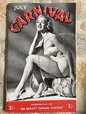 Carnival Magazine 1st Edition July 1955 Vol. 1 No. 1  Erotica
