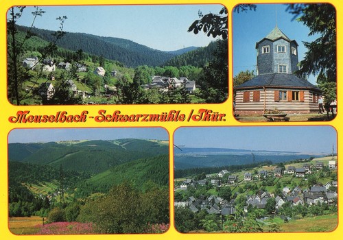 Ansichtskarte meuselbach - ansichtskarte,