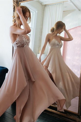 Offenes kleid bestickt top - offenes,