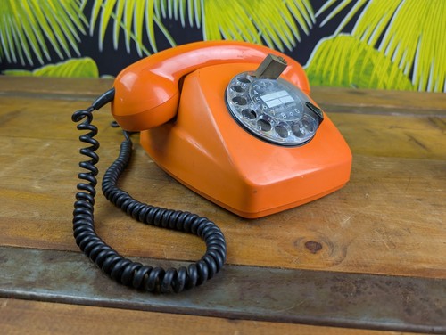70er vintage post telefon - vintage,