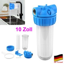 10" Wasserfilter Filtergehäuse mit Filterpatrone 1" Wasser Filter Vorfilter DHL