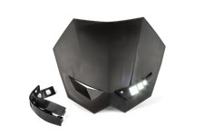 LED Enduro Lichtmaske Schwarz