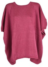 Damen Poncho Oversize | Strick