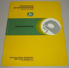 Betriebsanleitung John Deere