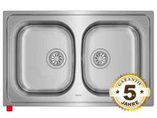 Edelstahlspüle Teka Universe  80 T-XP 2B Einbauspüle für 80cm Unterschrank