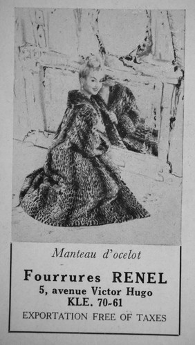 Werbung 1958 pelz - 1958,