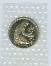 BRD  50 Pfennig  stempelglanz oBH  (Wählen Sie unter: 1991 - 2001 und ADFGJ)