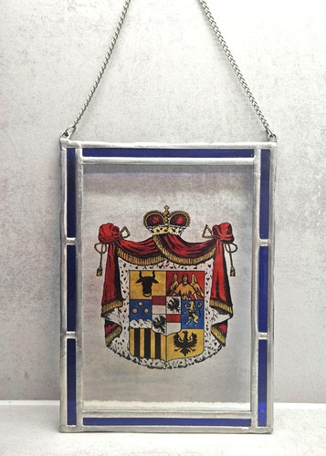 Bleiglas fensterbild - bleiglas,