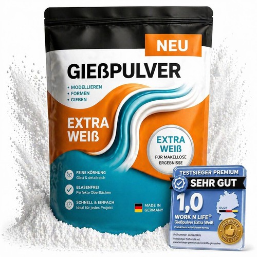 Gießpulver extra weiß beutel - extra,