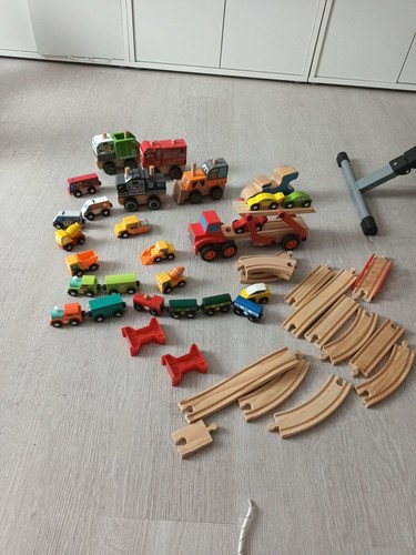 Holzauto eisenbahn set - holzauto/eisenbahn,