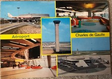 Flughafen airport postkarte - flughafen,