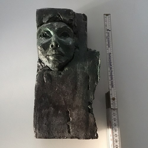 Kunstkeramik skulptur kopf - kunstkeramik,