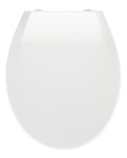 WENKO Premium WC-Sitz Kos Toilettendeckel Absenkautomatik Thermoplast weiß 