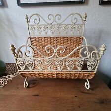 Aufbewahrungskorb / Zeitschriftenkorb, Vintage