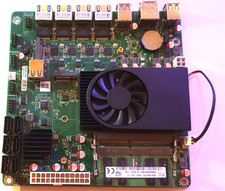 NAS Server Motherboard mit Intel Celeron N5105 & 16 GB RAM (Ein Kern Defekt!)