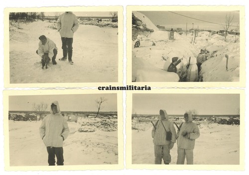 Orig foto soldaten mit - 4x,
