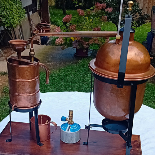 Kupfer destille alambik - destille/alambik, mit