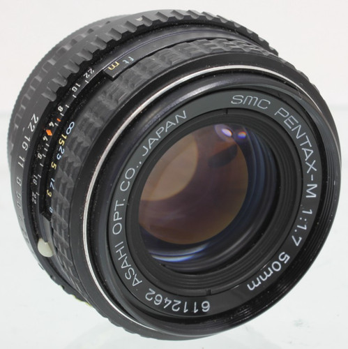 Pentax smc 7 50mm - pentax-m, /